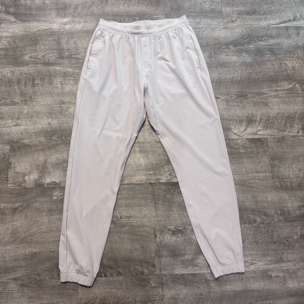 Gymshark Trainers Performance Jogger Pant Light Beige Womens Sz. M